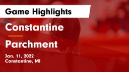 Constantine  vs Parchment  Game Highlights - Jan. 11, 2022