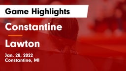 Constantine  vs Lawton  Game Highlights - Jan. 28, 2022