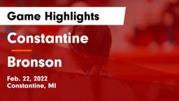 Constantine  vs Bronson  Game Highlights - Feb. 22, 2022