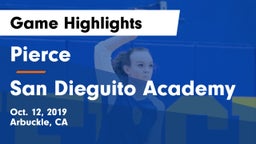 Pierce  vs San Dieguito Academy Game Highlights - Oct. 12, 2019