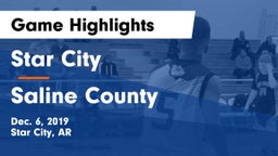 Star City  vs Saline County Game Highlights - Dec. 6, 2019