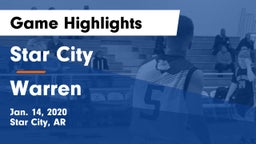 Star City  vs Warren Game Highlights - Jan. 14, 2020