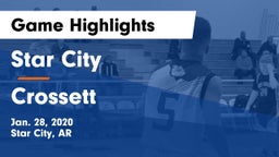 Star City  vs Crossett  Game Highlights - Jan. 28, 2020