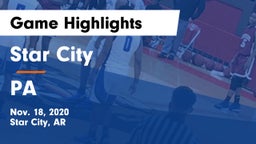 Star City  vs PA Game Highlights - Nov. 18, 2020