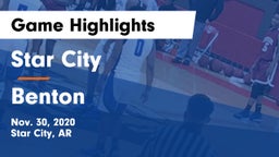 Star City  vs Benton  Game Highlights - Nov. 30, 2020
