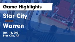 Star City  vs Warren Game Highlights - Jan. 11, 2021