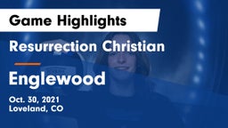 Resurrection Christian  vs Englewood  Game Highlights - Oct. 30, 2021