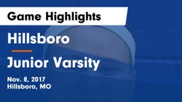 Hillsboro  vs Junior Varsity Game Highlights - Nov. 8, 2017