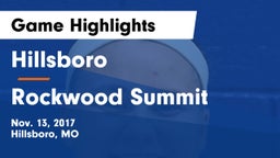Hillsboro  vs Rockwood Summit  Game Highlights - Nov. 13, 2017