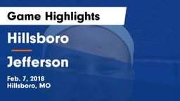 Hillsboro  vs Jefferson  Game Highlights - Feb. 7, 2018