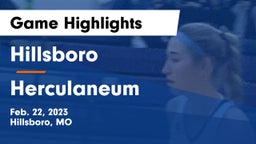 Hillsboro  vs Herculaneum  Game Highlights - Feb. 22, 2023