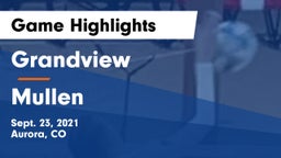 Grandview  vs Mullen  Game Highlights - Sept. 23, 2021