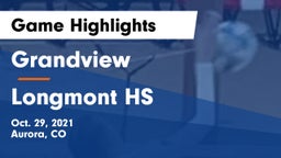 Grandview  vs Longmont HS Game Highlights - Oct. 29, 2021
