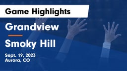 Grandview  vs Smoky Hill  Game Highlights - Sept. 19, 2023