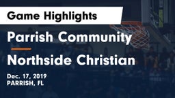 Parrish Community  vs Northside Christian Game Highlights - Dec. 17, 2019
