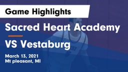 Sacred Heart Academy vs VS Vestaburg  Game Highlights - March 13, 2021