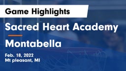 Sacred Heart Academy vs Montabella Game Highlights - Feb. 18, 2022