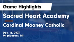 Sacred Heart Academy vs Cardinal Mooney Catholic  Game Highlights - Dec. 16, 2023