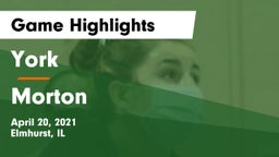 York  vs Morton  Game Highlights - April 20, 2021