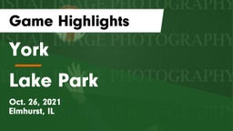 York  vs Lake Park  Game Highlights - Oct. 26, 2021