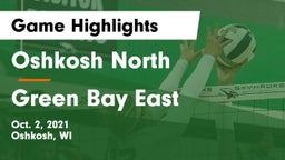 Oshkosh North  vs Green Bay East  Game Highlights - Oct. 2, 2021