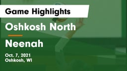Oshkosh North  vs Neenah  Game Highlights - Oct. 7, 2021