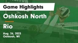 Oshkosh North  vs Rio  Game Highlights - Aug. 26, 2023