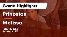 Princeton  vs Melissa  Game Highlights - Feb. 11, 2023