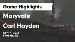 Maryvale  vs Carl Hayden  Game Highlights - April 4, 2024