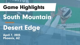 South Mountain  vs Desert Edge  Game Highlights - April 7, 2023