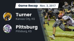 Recap: Turner  vs. Pittsburg  2017