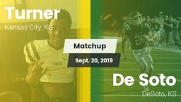 Matchup: Turner High vs. De Soto  2019
