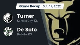 Recap: Turner  vs. De Soto  2022