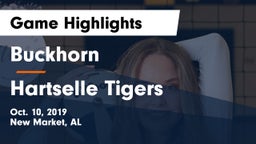 Buckhorn  vs Hartselle Tigers Game Highlights - Oct. 10, 2019