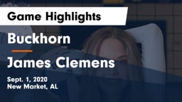 Buckhorn  vs James Clemens  Game Highlights - Sept. 1, 2020