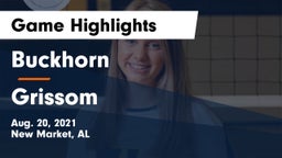 Buckhorn  vs Grissom  Game Highlights - Aug. 20, 2021