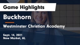 Buckhorn  vs Westminster Christian Academy Game Highlights - Sept. 14, 2021