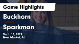 Buckhorn  vs Sparkman  Game Highlights - Sept. 13, 2021