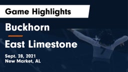 Buckhorn  vs East Limestone  Game Highlights - Sept. 28, 2021