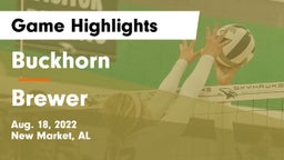 Buckhorn  vs Brewer  Game Highlights - Aug. 18, 2022