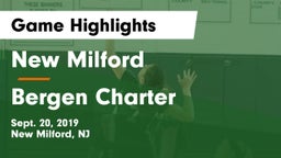 New Milford  vs Bergen Charter Game Highlights - Sept. 20, 2019