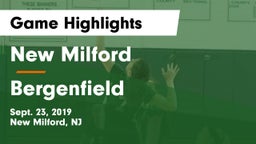 New Milford  vs Bergenfield Game Highlights - Sept. 23, 2019