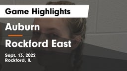 Auburn  vs Rockford East  Game Highlights - Sept. 13, 2022