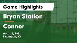Bryan Station  vs Conner  Game Highlights - Aug. 26, 2022