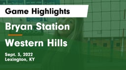 Bryan Station  vs Western Hills  Game Highlights - Sept. 3, 2022
