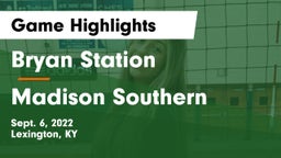 Bryan Station  vs Madison Southern  Game Highlights - Sept. 6, 2022