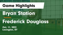 Bryan Station  vs Frederick Douglass Game Highlights - Oct. 11, 2022