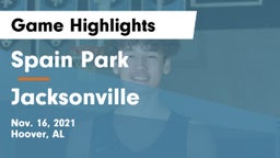 Spain Park  vs Jacksonville  Game Highlights - Nov. 16, 2021