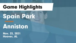 Spain Park  vs Anniston  Game Highlights - Nov. 23, 2021