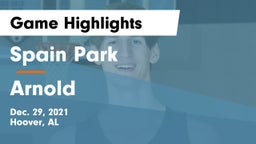 Spain Park  vs Arnold  Game Highlights - Dec. 29, 2021